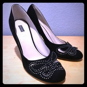 marc jacobs velvet studded heels